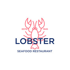 Seafood logo design restaurant fresh crab and shrimp logo for label product and seafood shop 