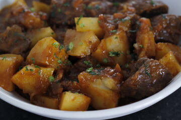 Carne de Panela com batata