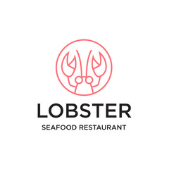 Seafood logo design restaurant fresh crab and shrimp logo for label product and seafood shop 