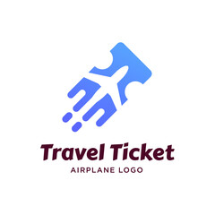 Air Plan Travel logo design elemen