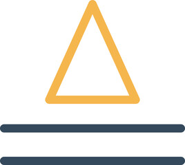 Triangle Vector Icon

