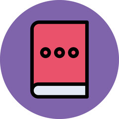  Book Vector Icon
