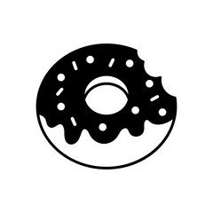 Doughnut icon vector design templates