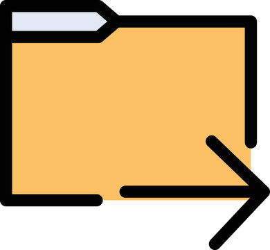 Next Folder Vector Icon
