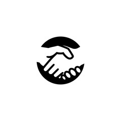 Handshake, partnership icon.