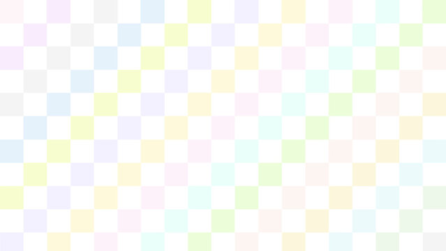 Seamless Pattern With Multi Coloured Squares