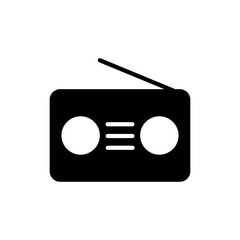 Radio icon vector design templates