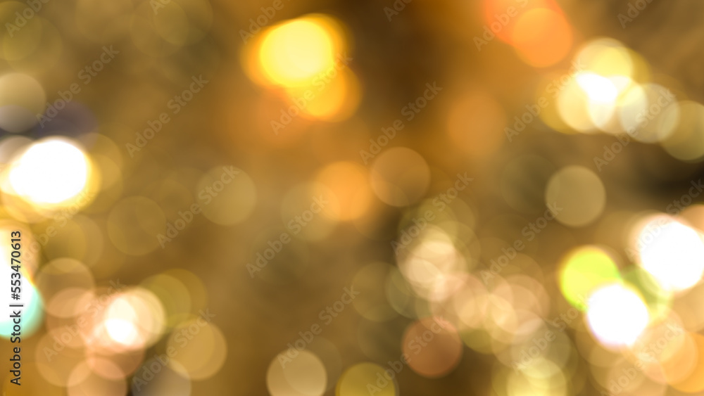 Poster bokeh light for party event or christmas event background