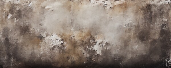 Fototapeta premium Grungy concrete wall texture with scratched paint.