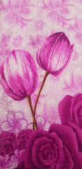 Obraz premium pink rose petals