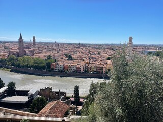 charles bridge city - verona - Italy