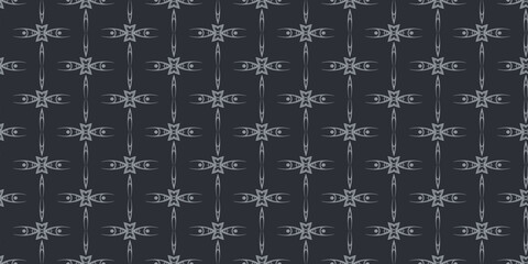 Background pattern with decorative ornament for interior design. Seamless pattern, texture. Vector illustration