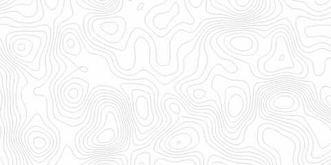 Topographic map. Geographic mountain relief. Abstract lines background. Contour maps. Vector illustration, Topo contour map on white background, Topographic contour lines vector map seamless pattern