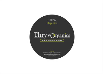 label bottle organic design product for hemp essential beauty medical