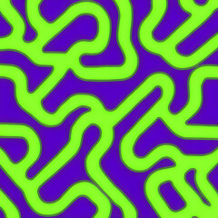 Obraz premium Pattern with bright green lines