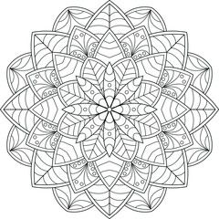 Hand drawn Mandala vector illustration 