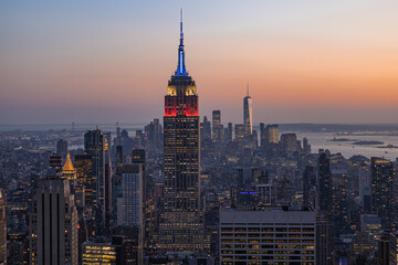 Fototapeta na wymiar New York Skyline (Empire State Building)