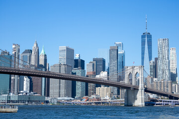 NEW YORK SKYLINE (Brooklyn Bridge)