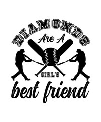diamonds are a girl's best friend svg