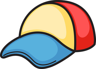 cartoon cap outline character