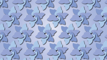 Delphinium flower colored, Retro, Seamless, Pattern, geometric, background, to be used as decoration element texture (geometric, squared, backdrop, shapes, repeated, to create unity and consistency)