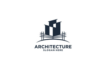 Building architecture logo design inspiration.