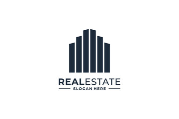 Fototapeta premium Building architecture logo design inspiration.