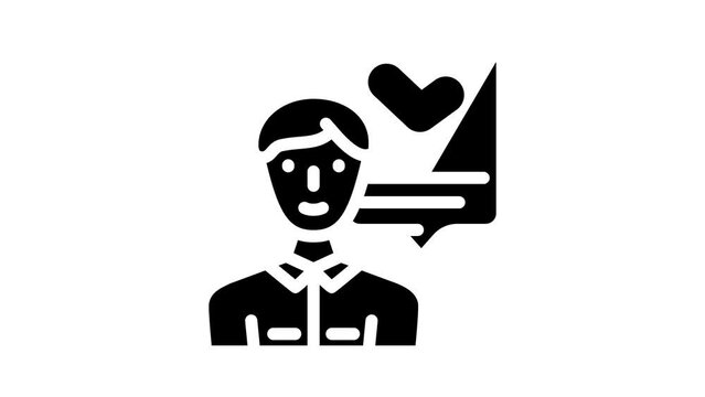 mql marketing qualified lead glyph icon animation