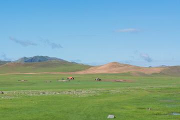 landscape in the mountains