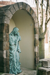 Fototapeta na wymiar statue of jesus