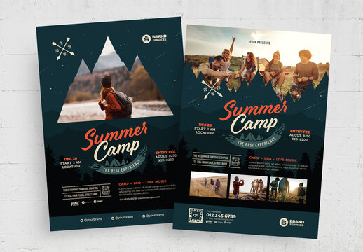Summer Camp Flyer Template