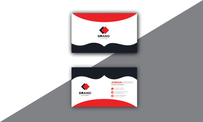 Modern creative business card design Luxury business card design template  Creative and Clean Business Card Template Vector business card template