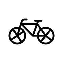 Fototapeta premium Bicycle icon PNG