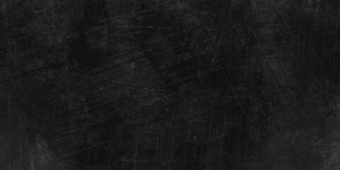Obraz na płótnie Canvas Dark grunge scratched background, distressed scary concrete texture
