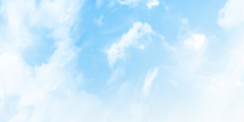 Natural sky beautiful blue and white texture background