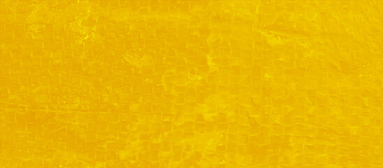 Obraz premium Wall grunge yellow background texture. Empty rough yellow Gold Concrete wall. Grunge background texture. Grunge image wallpaper.