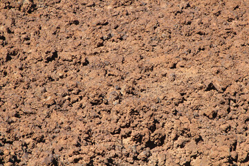 Auburn volcanic rock background (Teide National Park, Tenerife, Spain)