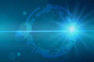 Abstract technology design element.