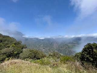 Vue du Trou de fer à La Réunion