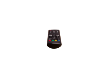 TV controller isolated on white background