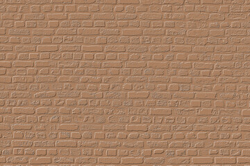 Digitally embossed image of a brick wall