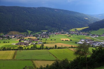Fototapeta na wymiar Sankt Margarethen im Lungau, Austria