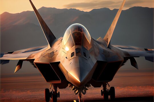 Illustration of Fighter Jet