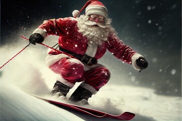 Sporty Santa