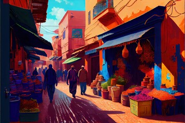 Streets of Marakesh