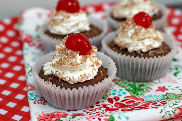 Cupcake de Cereja