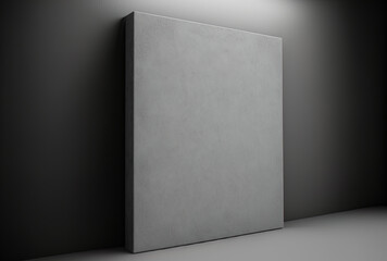 plasterboard texture in gray. Generative AI