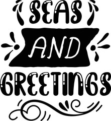 Seas and Greetings SVG