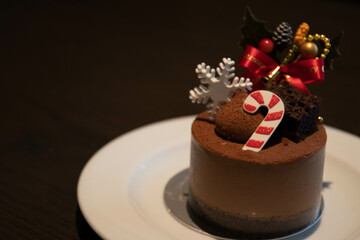 Chocolate Mousse for Christmas Celebration