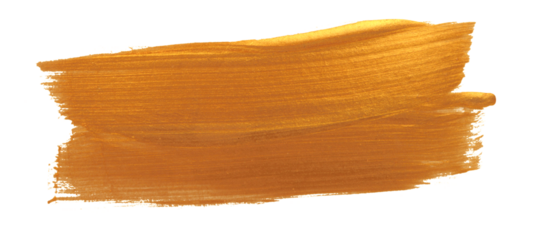 Grunge Gold and bronze glitter color brushstroke smear painting Png transparent Abstract glow shiny background.